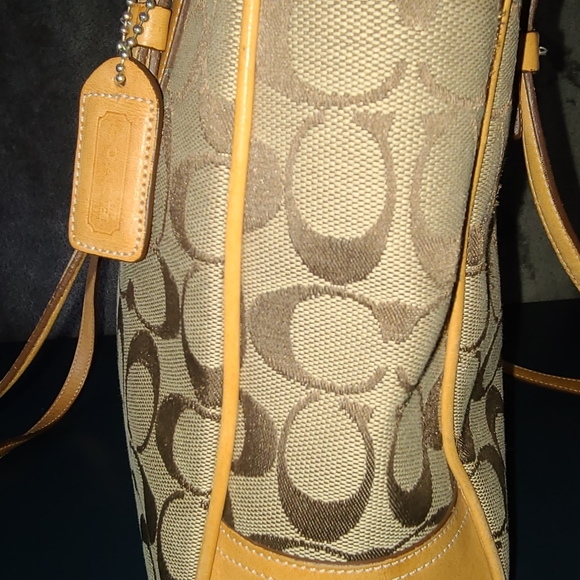 COACH vintage Signature Tote 6090 shoulder bag - Picture 4 of 17